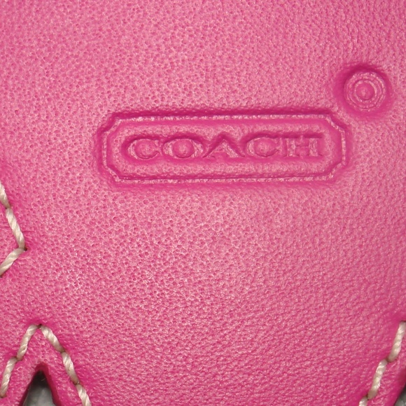 COACH SILVER STUD SKULL KEY RING- BAG CHARM #92744 - Picture 5 of 8